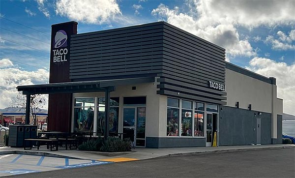 Foto del exterior de un restaurante Taco Bell