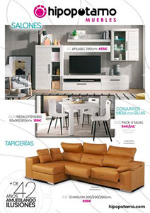Folleto de Ofertas HIPOPÓTAMO MUEBLES