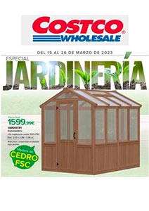 Folleto de Ofertas Garden Center COSTCO Wholesale