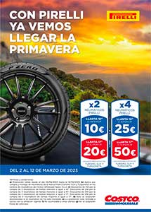 Catálogo de Ofertas de Neumáticos COSTCO Wholesale