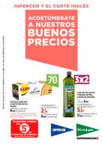 Folleto de Ofertas de Supermercados EL CORTE INGLÉS