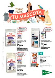 Folleto de Ofertas en Tienda Especializada en Mascotas en EL CORTE INGLÉS