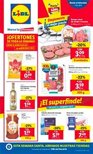 Folleto LIDL de Ofertas en Alimentación de la Próxima Semana
