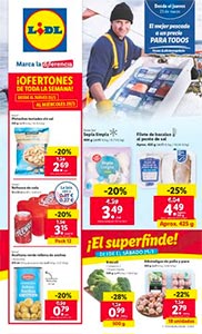 Folleto LIDL de Ofertas en Alimentación de Hoy y Esta Semana