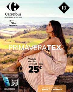 Folleto de Ofertas de Ropa en Hipermercados CARREFOUR