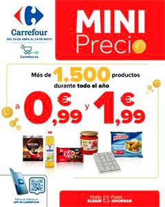 Folleto de Ofertas Quincenales de Hipermercados CARREFOUR