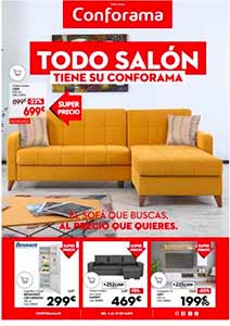 Catálogo de Ofertas del Mes en CONFORAMA