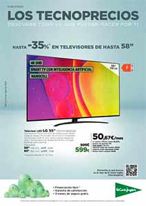 Folleto de Ofertas en Electrónica en el CORTE INGLÉS