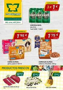 Folleto de Ofertas Quincenales de Supermercados MASYMAS en Jaén y Córdoba