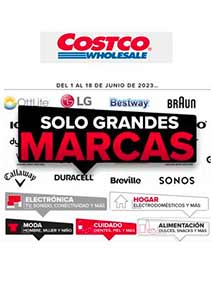 Folleto de Ofertas de Electrodomésticos COSTCO Wholesale