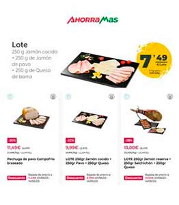 Catálogo de Jamones de Supermercados AHORRAMAS