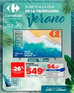 Folleto de Ofertas de Verano de Hipermercados CARREFOUR