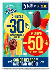 Catálogo Especial Ofertas de Helados en LA SIRENA