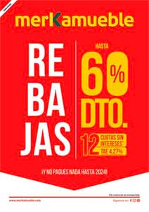 Folleto de Rebajas de MERKAMUEBLE