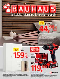 Folleto de Ofertas del Mes de BAUHAUS