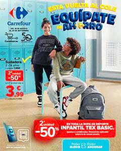 Folleto de Ofertas Vuelta al Cole en Hipermercados CARREFOUR