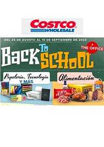 Folleto de Ofertas de Papelería y Material Escolar (Vuelta al Cole) de COSTCO Wholesale