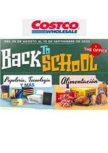 Folleto de Ofertas de Papelería y Material Escolar (Vuelta al Cole) de COSTCO Wholesale