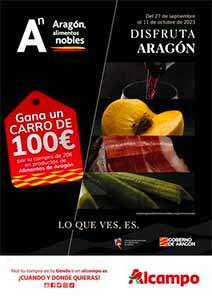 Folleto de Ofertas de Alimentación en ALCAMPO