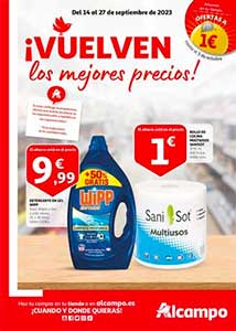 Folleto Ofertas Quincenales Alcampo