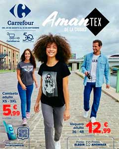 Folleto de Ofertas de Ropa en Hipermercados CARREFOUR