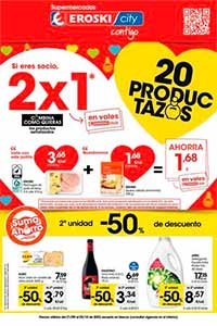 Folleto de Ofertas en Hipermercados EROSKI