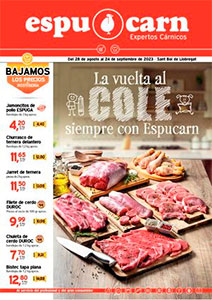 Folleto de Ofertas del Mes en ESPUCARN