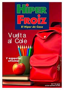 Folleto de Ofertas de Vuelta al Cole en HIPER FROIZ