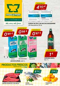Folleto de Ofertas Quincenales de Supermercados MASYMAS en Jaén y Córdoba