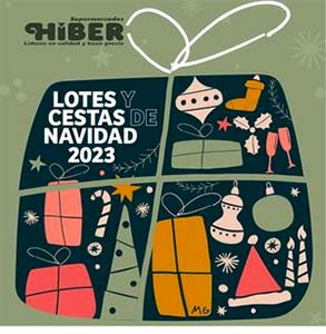 Catálogo de Lotes y Cestas de Navidad de Supermercados HIBER