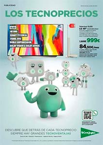 Folleto de Ofertas en Electrónica en el CORTE INGLÉS
