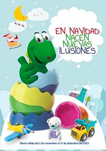 Cat logo de Navidad y Reyes de DON DINO JUGUETER AS Ver OFERTAS
