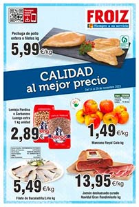 Folleto de Ofertas Supermercados FROIZ