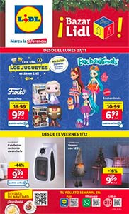 Folleto LIDL de Ofertas en Bazar de Hoy y Esta Semana