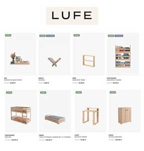 Catálogo de Ofertas de Muebles LUFE