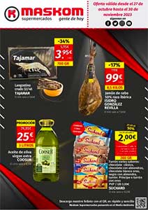 Folleto de Ofertas del Mes de MASKOM Supermercados