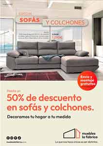 Folleto de Ofertas del Mes en MUEBLES LA FÁBRICA