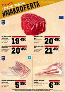 Folleto de Ofertas de Productos Frescos MAKRO